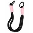 Lemontti Snur de mana pentru telefon Braided, 26cm, Negru / Roz