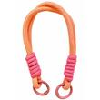 Lemontti Snur de mana pentru telefon Braided, 26cm, Roz deschis