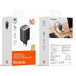Mcdodo Set Incarcator Retea Fast Charge 40W si cablu Type-C retractabil 65 cm, FreeGo 1 x Type-C + 1 x USB-A, afișaj digital, Negru