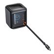 Mcdodo Set Incarcator Retea GaN Fast Charge 100W si cablu Type-C retractabil 1m, FreeGo,  2x Type-C + 1x USB-A, afișaj digital, Negru