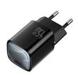 Mcdodo Set Incarcator Retea Nano Series GaN Fast Charge 45W, 1x Type-C si cablu Type-C-Type-C 1.2m, Negru