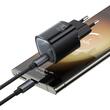 Mcdodo Set Incarcator Retea Nano Series GaN Fast Charge 45W, 1x Type-C si cablu Type-C-Type-C 1.2m, Negru