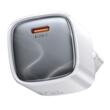 Mcdodo Set Incarcator Retea Nano Series GaN Fast Charge 65W, 1x Type-C si cablu Type-C-Type-C 1.2m, Alb