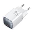 Mcdodo Set Incarcator Retea Nano Series GaN Fast Charge 65W, 1x Type-C si cablu Type-C-Type-C 1.2m, Alb