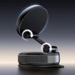 Mcdodo Suport auto Magnetic prindere la bord, cu fixare prin vacuum, design pliabil, Negru