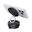 Mcdodo Suport auto cu Incarcare wireless prindere la bord 15 W , fixare sigură, fixare magnetică cu ventuză, rotație 360°, Negru