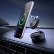 Mcdodo Suport auto cu Incarcare wireless prindere la bord 15 W , fixare sigură, fixare magnetică cu ventuză, rotație 360°, Negru