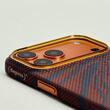 Pitaka Husa Breath of Veins Aramida Magsafe iPhone 17 Pro Burning Orange