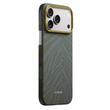 Pitaka Husa Breath of Veins Aramida Magsafe iPhone 17 Pro Dive Green