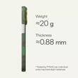 Pitaka Husa Breath of Veins Aramida Magsafe iPhone 17 Pro Max Sprout Surge