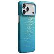 Pitaka Husa Ultra-Slim Aramida Glinds of Gold Magsafe iPhone 18 Pro / 17 Pro Lucid Blue