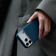 Pitaka Husa Ultra-Slim Argyle Aramida Magsafe iPhone 18 Pro / 17 Pro Abyss Blue