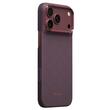 Pitaka Husa Ultra-Slim Argyle Aramida Magsafe iPhone 18 Pro / 17 Pro Blue's Red