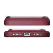 Pitaka Husa Ultra-Slim Argyle Aramida Magsafe iPhone 18 Pro Max / 17 Pro Max Burgundy