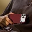 Pitaka Husa Ultra-Slim Argyle Aramida Magsafe iPhone 18 Pro Max / 17 Pro Max Burgundy