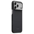 Pitaka Husa Ultra-Slim Argyle Aramida Magsafe iPhone 18 Pro Max / 17 Pro Max Lava Black