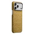 Pitaka Husa Ultra-Thin Wind Over Wheat Aramida Magsafe iPhone 18 Pro Max / 17 Pro Max Golden Drift