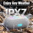 PowerLocus Boxa portabila Bluetooth Speaker Beat X, Grey/Mint