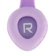 PowerLocus Casti pentru copii, Wireless, P2 Kids Cat Ears, Purple/Teal