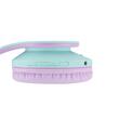 PowerLocus Casti pentru copii, Wireless, P2 Kids Cat Ears, Purple/Teal
