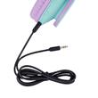 PowerLocus Casti pentru copii, Wireless, P2 Kids Cat Ears, Purple/Teal