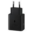 Samsung Set Incarcator Original Retea Super Fast Charging port USB Type-C, Low Standby, 45W, cablu Type-C - Type-C (5A) inclus,1.8m,Negru