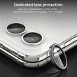 Spigen Folie Sticla Camera Optik.tR EZ Fit Pro iPhone Duo Star White(pachet 2 buc )