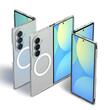Spigen Husa Air Skin MagFit Samsung Galaxy Z Fold8 Ultra Clear White