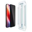 Spigen Pachet 2 buc Folie Sticla Privacy cu aplicator inclus Glass tR EZ Fit iPhone Air Black