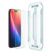 Spigen Pachet 2 buc Folie Sticla cu aplicator inclus Glass tR EZ Fit iPhone 17 Pro Max / 16 Pro Max Clear