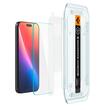 Spigen Pachet 2 buc Folie Sticla cu aplicator inclus Glass tR EZ Fit iPhone 17 Pro Max / 16 Pro Max Clear