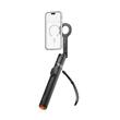 Spigen Selfie Stick cu Trepied Stabil, Bluetooth V5.0, Compatibil MagSafe, Negru