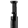 Spigen Selfie Stick cu Trepied Stabil, Bluetooth V5.0, telecomanda, pliabil, cu paduri din silicon antiderapante, Negru