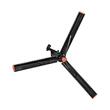 Spigen Selfie Stick cu Trepied Stabil, Bluetooth V5.0, telecomanda, pliabil, cu paduri din silicon antiderapante, Negru
