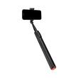 Spigen Selfie Stick cu Trepied Stabil, Bluetooth V5.0, telecomanda, pliabil, cu paduri din silicon antiderapante, Negru