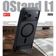 Torras Husa Ostand L1 Guardian MagSafe iPhone 18 Pro / 17 Pro Black