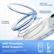Torras Husa Ostand O3 Light iPhone 18 Pro / 17 Pro Blue