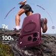 Torras Husa Ostand Q3 Air Series MagSafe iPhone 18 Pro / 17 Pro Cosmic Purple