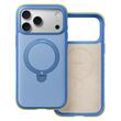 Torras Husa Ostand Q3 Rugged iPhone 18 Pro Max / 17 Pro Max Island Blue