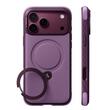 Torras Husa Ostand Q3 Rugged iPhone 18 Pro Max / 17 Pro Max Plum Purple
