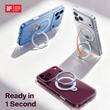 Torras Husa Ostand Spin MagSafe iPhone 18 Pro Max / 17 Pro Max Clear