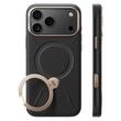Torras Husa QPRO Leather Series iPhone 18 Pro / 17 Pro Black