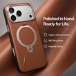 Torras Husa QPRO Leather Series iPhone 18 Pro / 17 Pro Brown