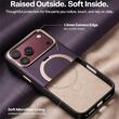 Torras Husa QPRO Leather Series iPhone 18 Pro / 17 Pro Purple