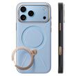 Torras Husa QPRO Leather Series iPhone 18 Pro Max / 17 Pro Max Blue
