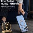 Torras Husa QPRO Leather Series iPhone 18 Pro Max / 17 Pro Max Blue