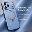 Torras Husa QPRO Leather Series iPhone 18 Pro Max / 17 Pro Max Blue