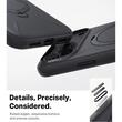 Torras Husa QPRO Silicon iPhone 18 Pro / 17 Pro Black