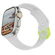 UAG Curea Scout Silicone Apple Watch 49mm / 46mm / 45mm /44mm Smoke/Active Neon