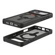 UAG Husa Plasma XTE MagSafe iPhone 17 Pro Max Black/Pop Orange